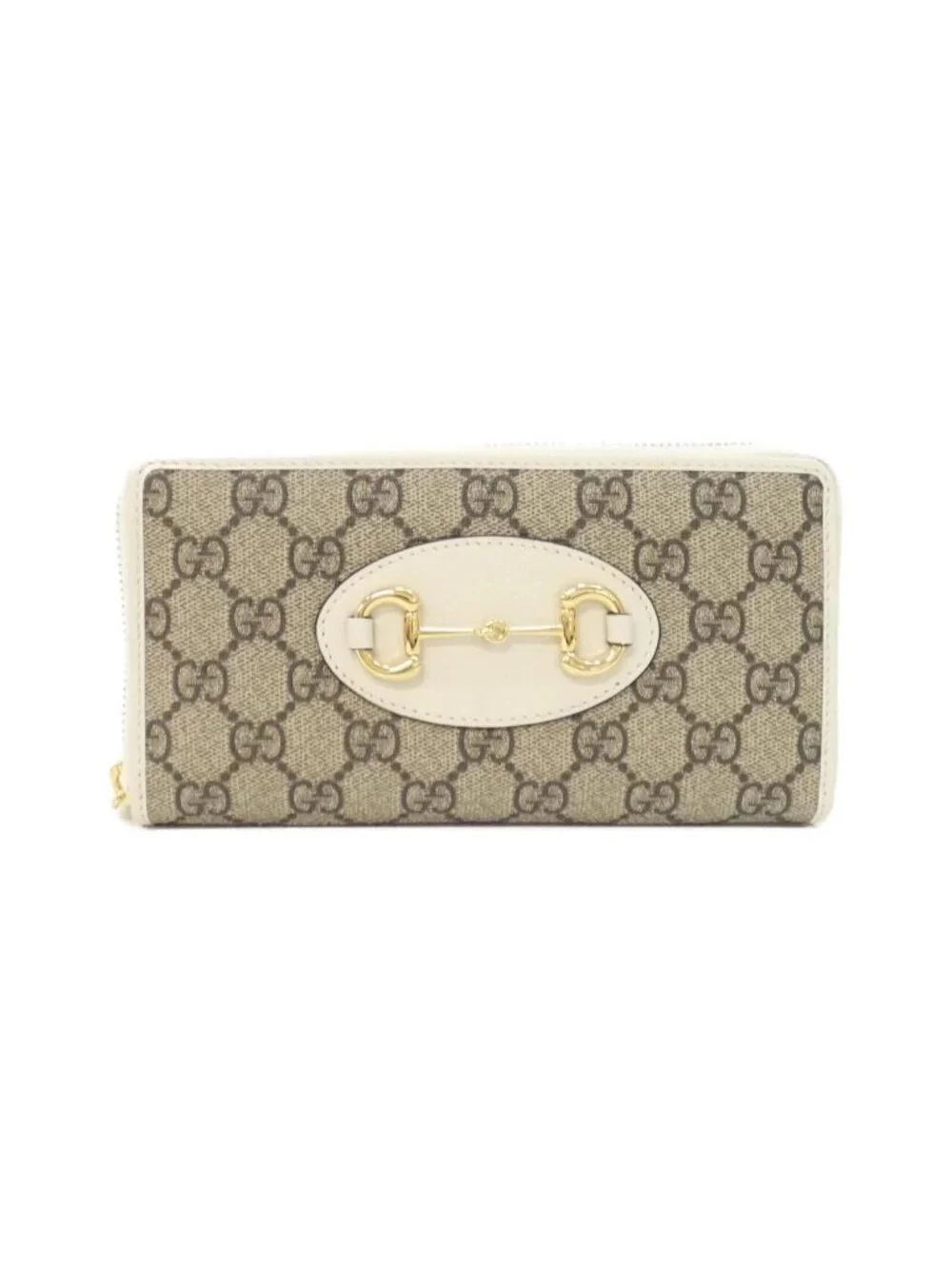 Gucci Horsebit Wallet Beige